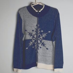 Crystal Kobe full zip sweater - Large